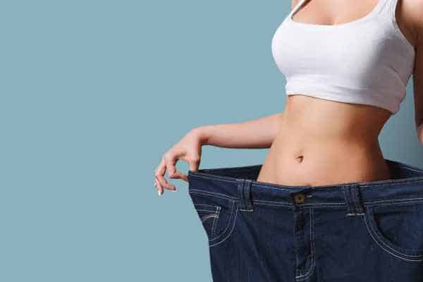 woman after fat reduction treatment Aylesbury