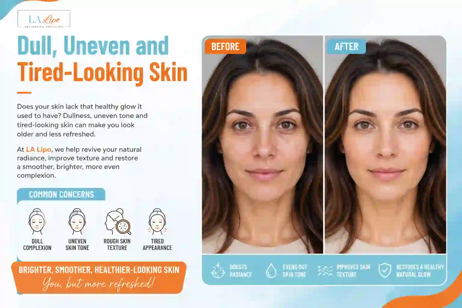Sign #5: Dull, Uneven and Tired-Looking Skin Aylesbury