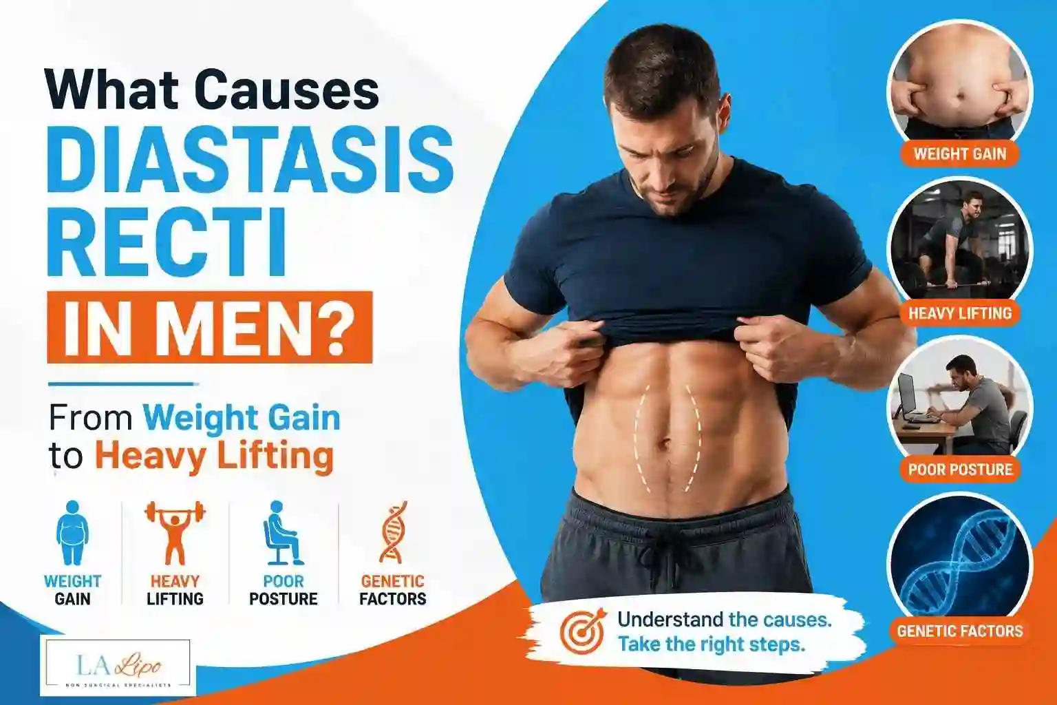 What Causes Diastasis Recti in Men? From Weight Gain to Heavy Lifting Aylesbury